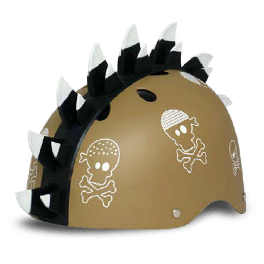 Street Jam Finhawk Pirate Kids' Helmet (S, 52-54 cm, Desert Storm)