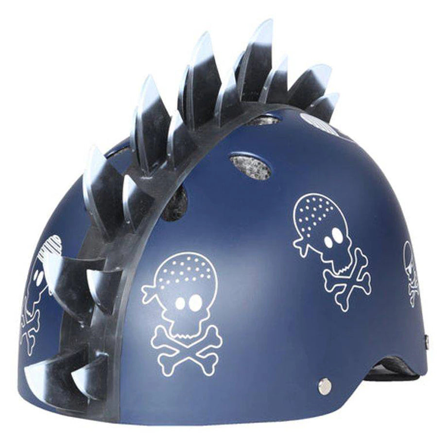 Street Jam Finhawk Pirate Kids' Helmet (S, 52-54 cm, Reflex Blue)