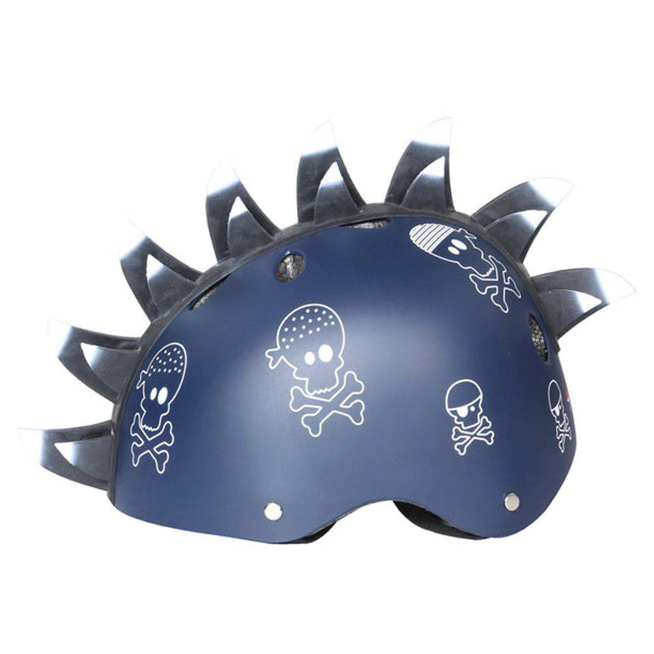 Street Jam Finhawk Pirate Kids' Helmet (S, 52-54 cm, Reflex Blue)