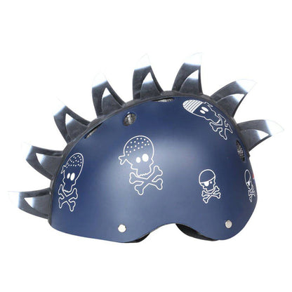 Street Jam Finhawk Pirate Kids' Helmet (S, 52-54 cm, Reflex Blue)