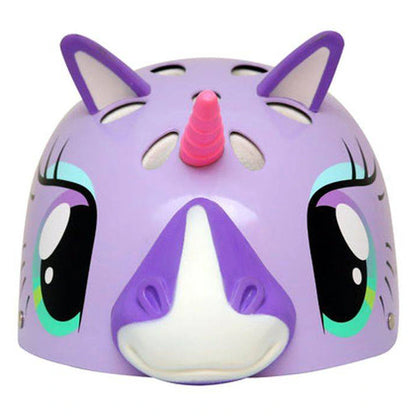 Street Jam Magic Unicorn Kids' Helmet (S, 52-54 cm, Purple)