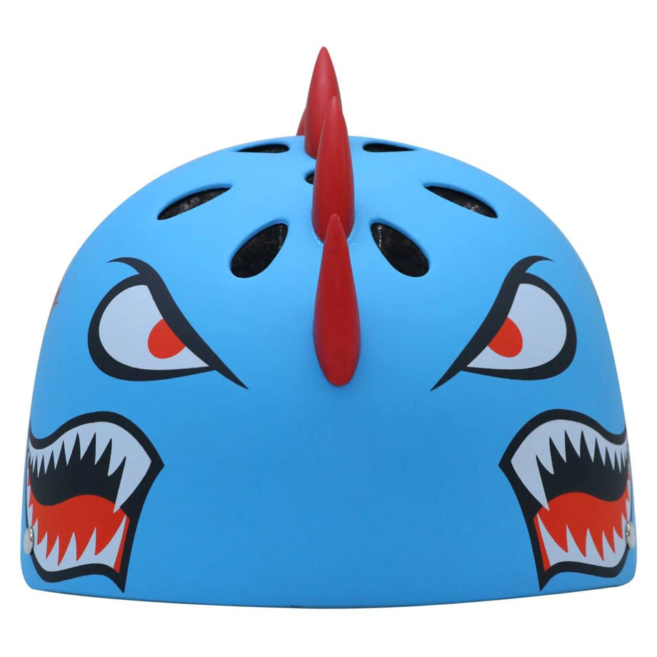 Street Jam Shark Attack Kids' Helmet (M, 55-58 cm, Blue)
