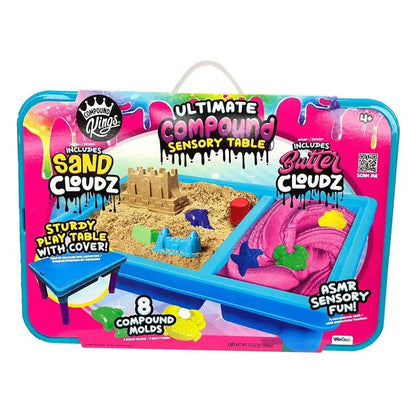 Compound Kings Butter Cloudz And Sand Cloudz Ultimate Compound Sensory Table Set (1.9 Kg)