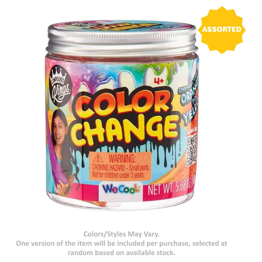 Compound Kings Color Change Butter Slime Jar (161 G, Assorted)