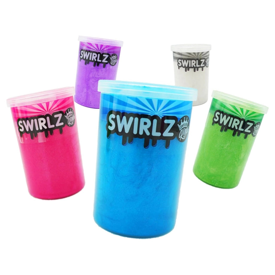 We Cool Compound Kings Swirlz Slime Tubs Pack (475 g, Pack of 5)