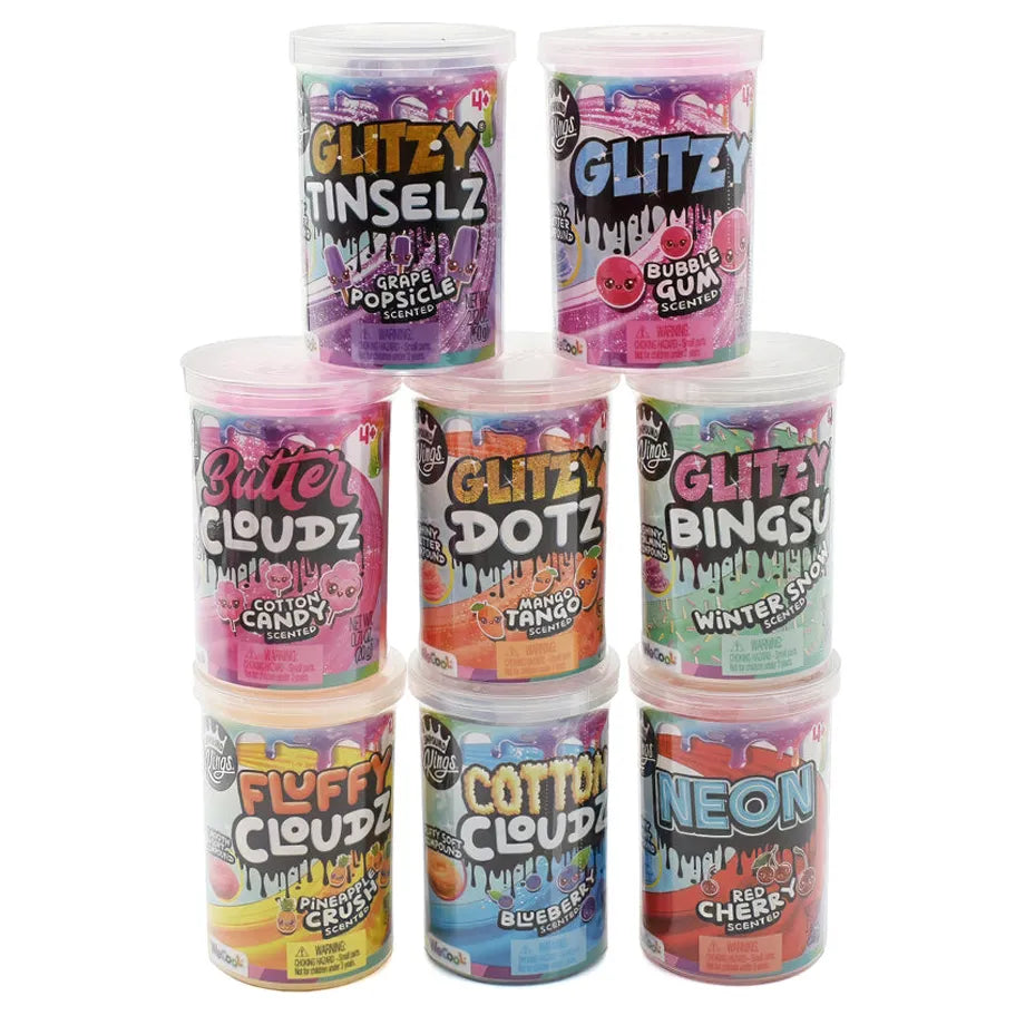 Compound Kings Slime Variety Bundle Set (410 G, Pack Of 8)