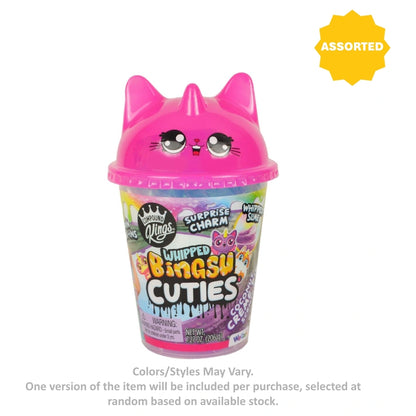 We Cool Compound Kings Whipped Bingsu Cuties Mermaid Macaroon Surprise Charm Scented Slime Cup (206 g, Assorted)