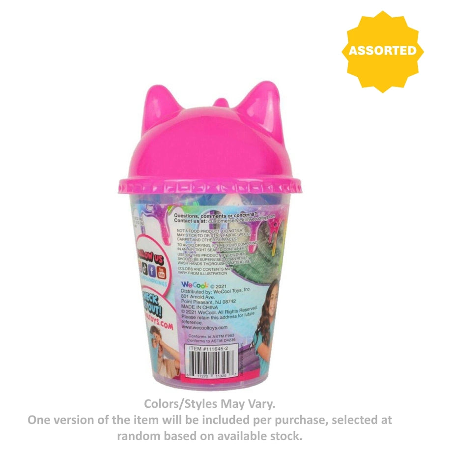 We Cool Compound Kings Whipped Bingsu Cuties Mermaid Macaroon Surprise Charm Scented Slime Cup (206 g, Assorted)