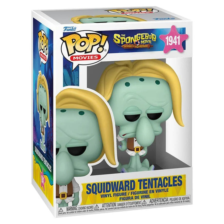 Funko Pop! Movies The Spongebob Movie Search For Squarepants Squidward Tentacles (Pirate) Vinyl Figure (11.4 Cm)