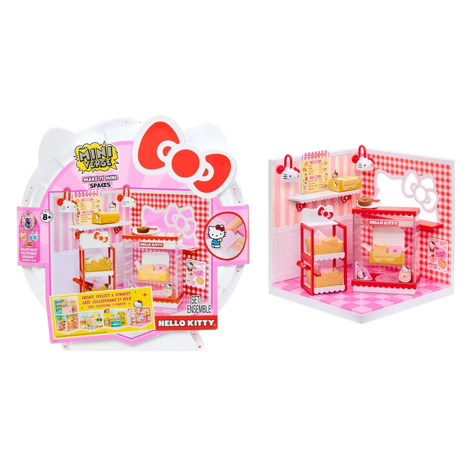 Miniverse Sanrio Hello Kitty And Friends Make It Mini Spaces Playset