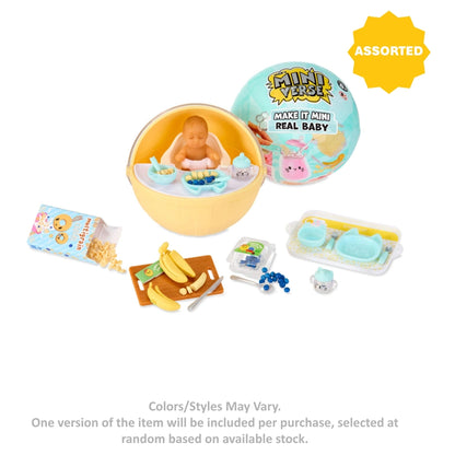 Miniverse Make It Mini Real Baby Food Mini Collectible Capsule (Assorted)