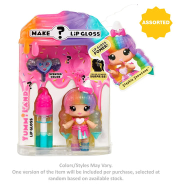 Yummiland Diy Mystery Colour Change Lip Gloss And Doll Set (10.16 Cm, Assorted)