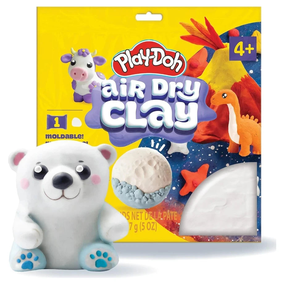 Hasbro Play-Doh Air Dry Clay Bag (141.7 g, White)
