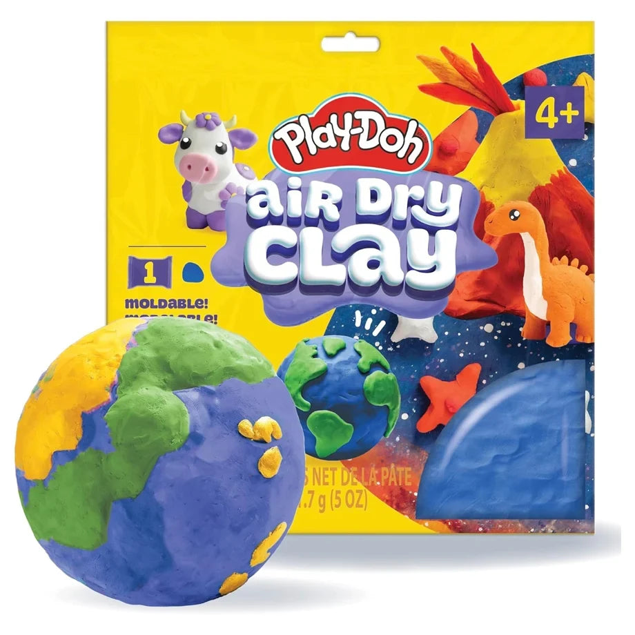 Hasbro Play-Doh Air Dry Clay Bag (141.7 g, Blue)