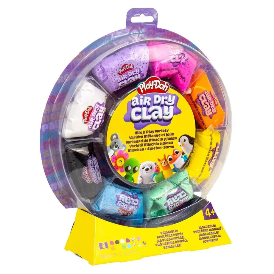 Hasbro Play-Doh Mix & Play Variety Wheel Air Dry Clay Playset (158 g)