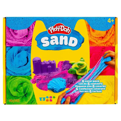 Hasbro Play-Doh Sand 6-Pack (540 g)