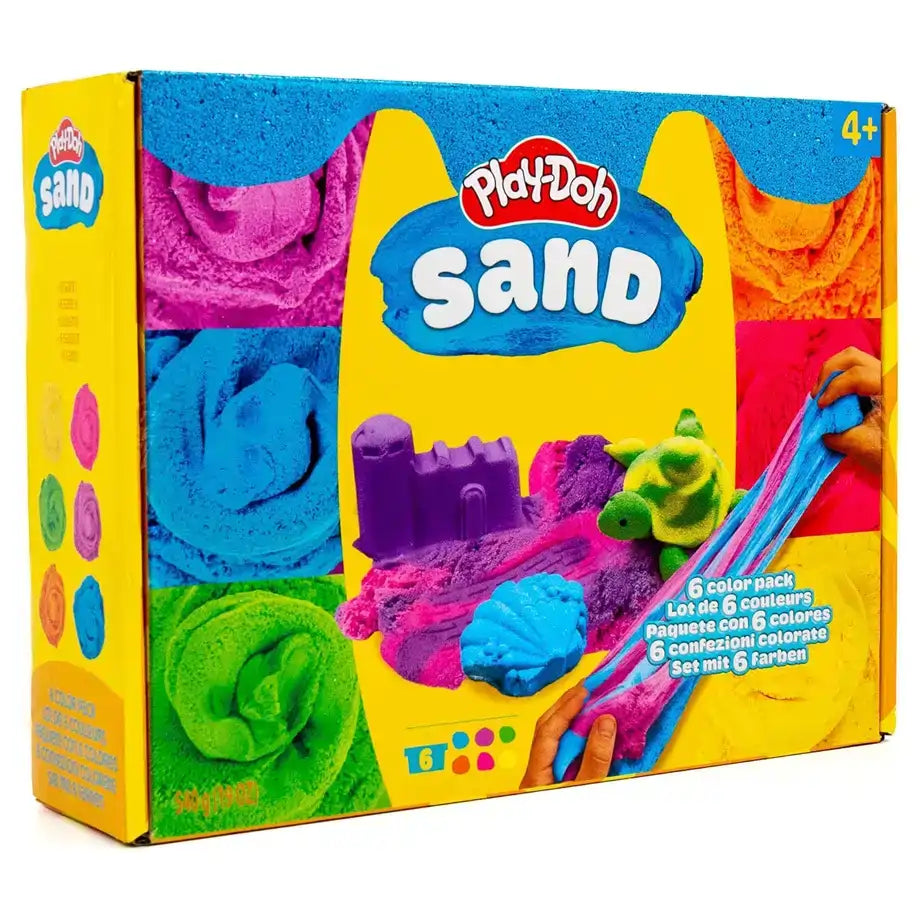 Hasbro Play-Doh Sand 6-Pack (540 g)