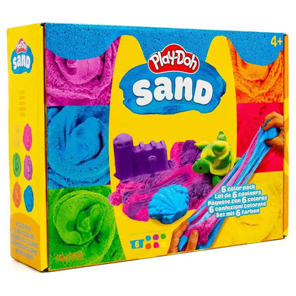 Hasbro Play-Doh Sand 6-Pack (540 g)