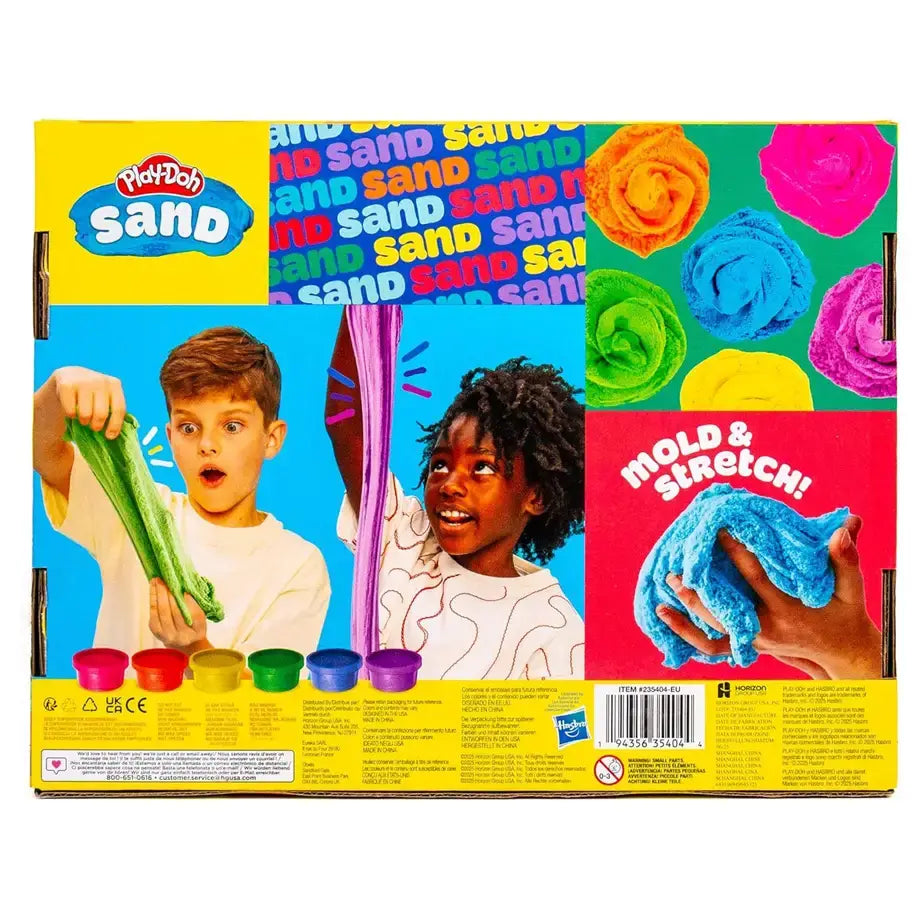 Hasbro Play-Doh Sand 6-Pack (540 g)