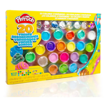 Hasbro Play-Doh Mix & Play Variety Compound Kit (912.6 g, Pack of 20)