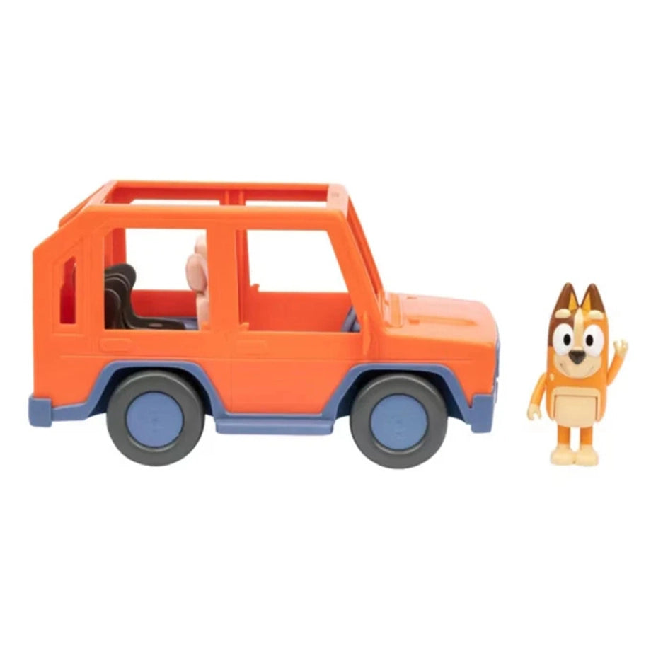 Bluey Series 11 Heeler Family Road Trip 4WD Vehicle Playset (2 Pieces)