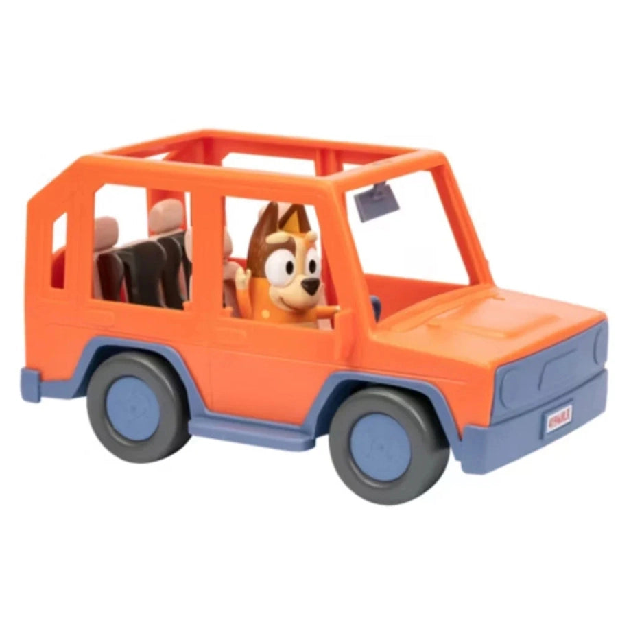 Bluey Series 11 Heeler Family Road Trip 4WD Vehicle Playset (2 Pieces)