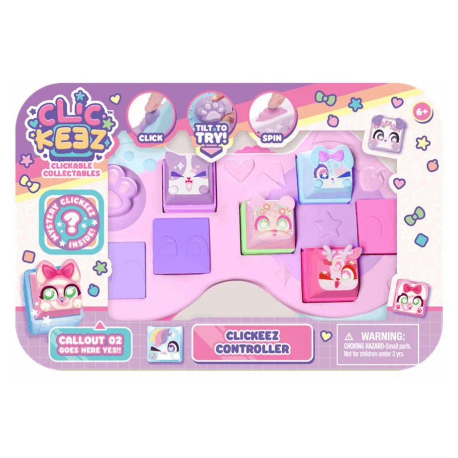 Clickeez Clickable Controller (Pink)