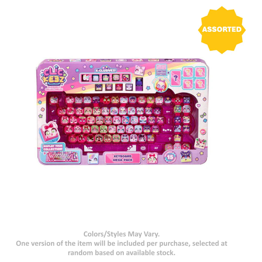 Clickeez Keyboard Mega Pack Blind Box (Assorted)