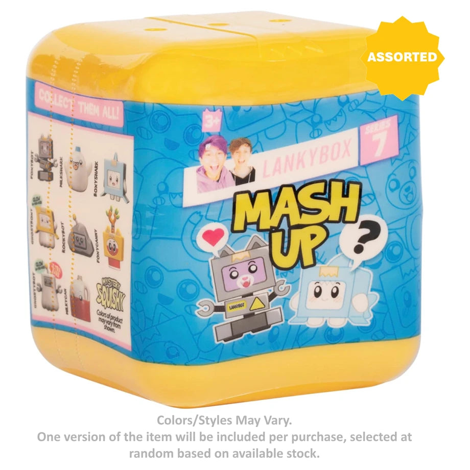 Lankybox Series 7 Mash Up Mystery Squishy Mini Collectable Figure (Assorted)