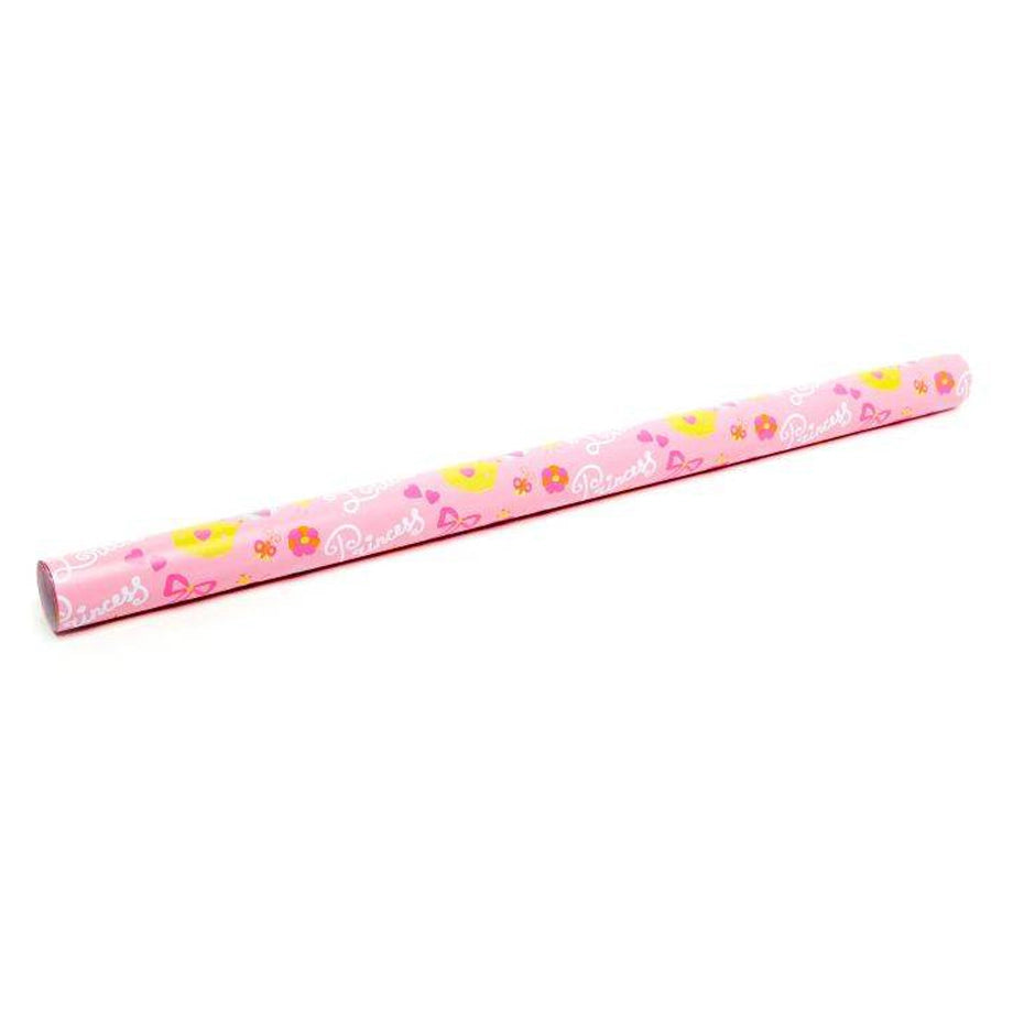 Torreto Little Princess Gift Roll Wrap (2 m, Pink)