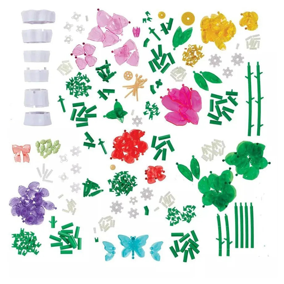 Cra-Z-Art Rose Art Crystal Gem Beautiful Bouquet Activity Kit (445+ Pieces)