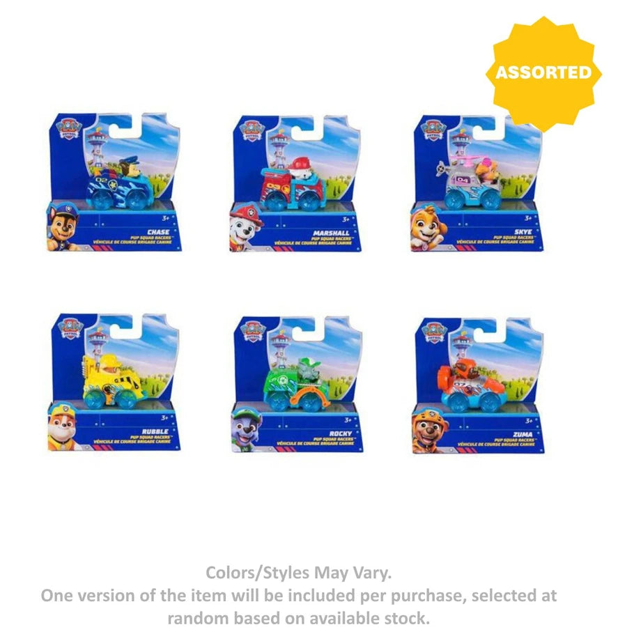 Paw Patrol Pup Squad Racers Vehicle (Assorted)