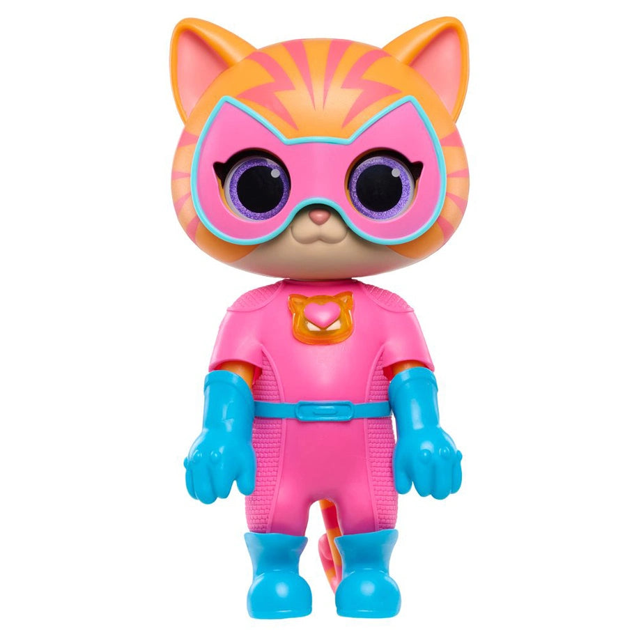 Disney Junior Super Kitties Cat-Tastic Transforming Ginny Action Figure (21.08 cm, 9 Pieces)