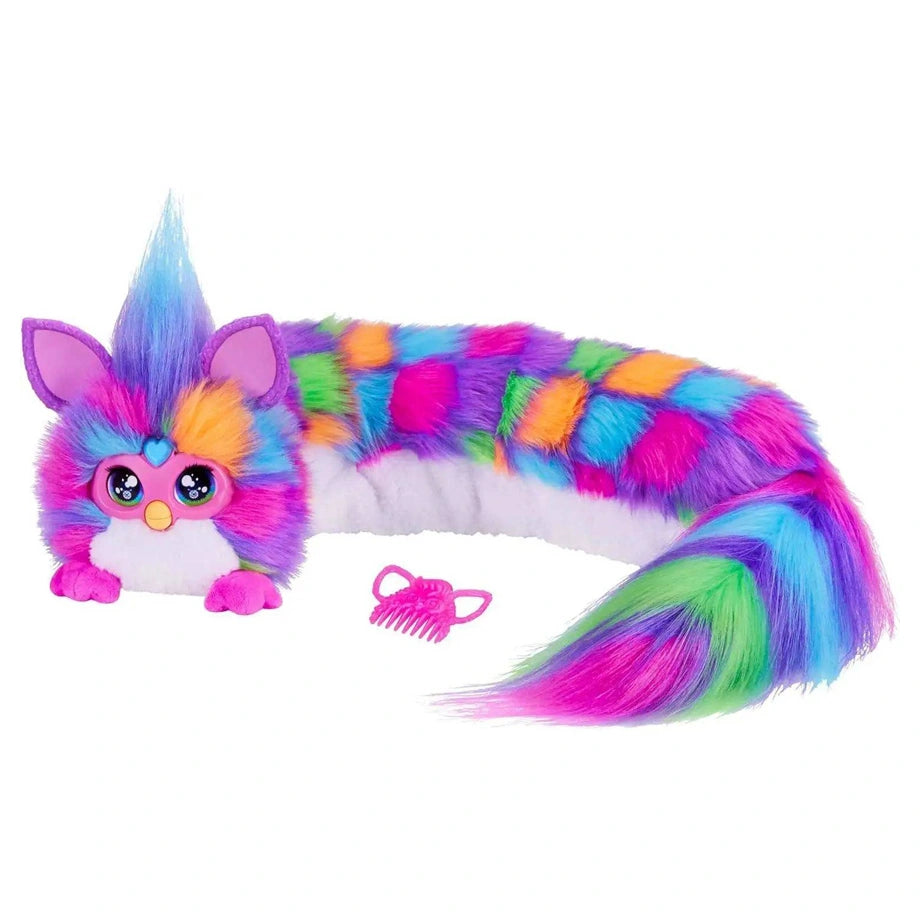 Furby Dj Furby Neon Star Interactive Plush Toy 81 Cm (Rainbow)