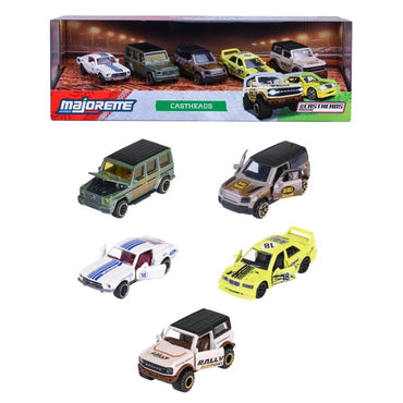 Majorette Castheads Series Off-Road Die-cast Cars Gift Set (1:64, Pack of 5)