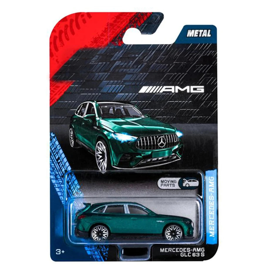 Majorette Metal Mercedes AMG GLC 63 S Die-cast Car (1:64, Green)
