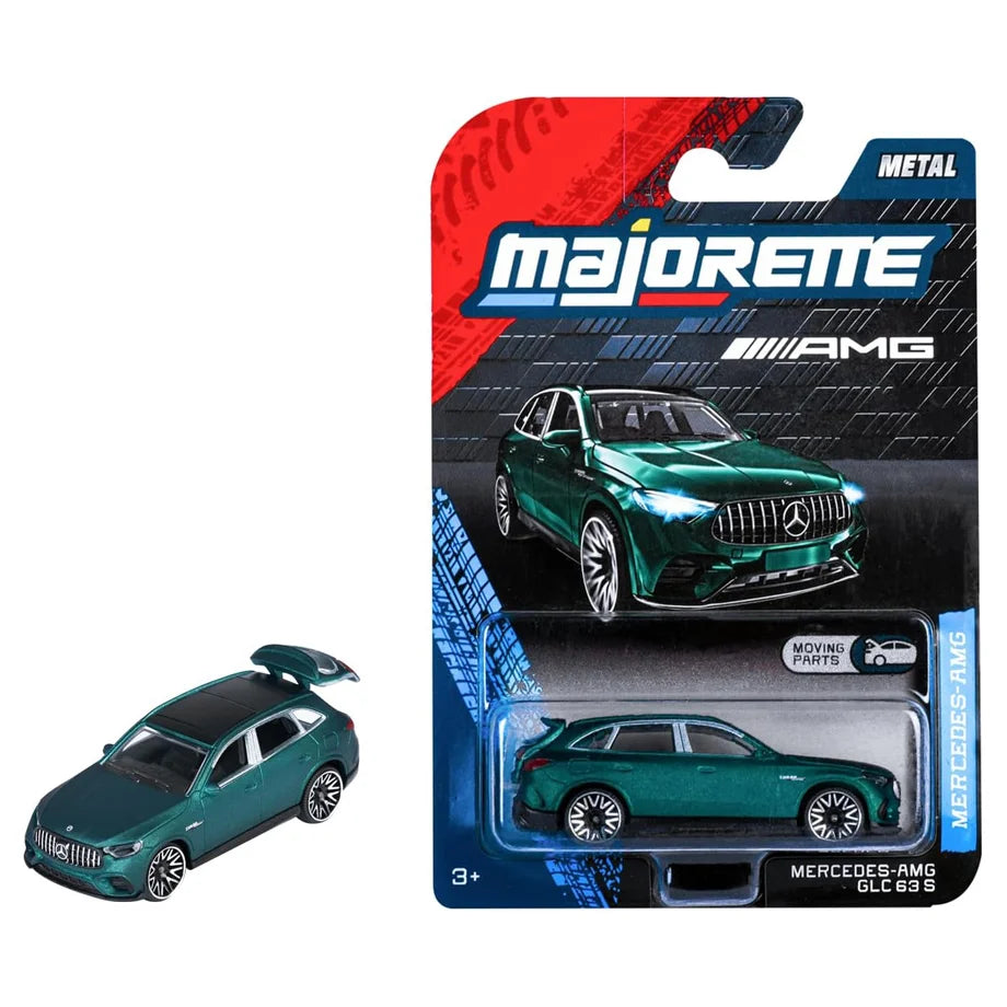 Majorette Metal Mercedes AMG GLC 63 S Die-cast Car (1:64, Green)