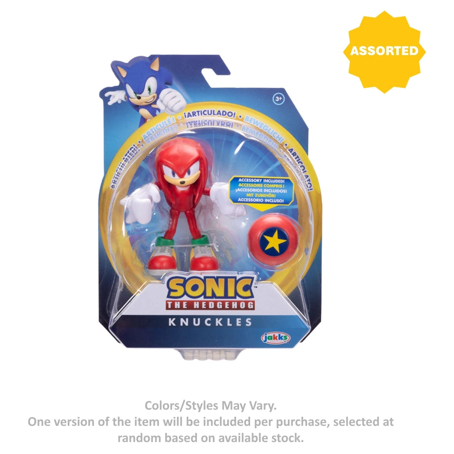 Sonic The Hedgehog Wave 21 Articulated Action Figure (10.16 Cm, Assorted)