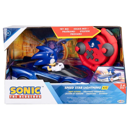 Sonic The Hedgehog Speed Star Lightning Drift Action Rc Car (Blue)