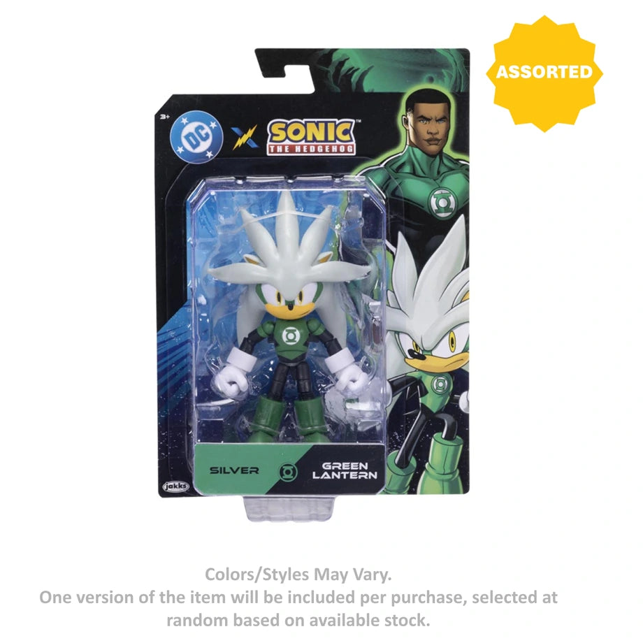 Dc X Sonic The Hedgehog Wave 1 Action Figure (12.7 Cm, Assorted)