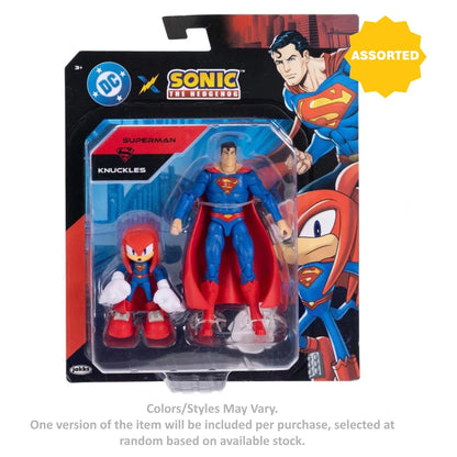Dc X Sonic The Hedgehog Action Figures Pack (2 Pieces)