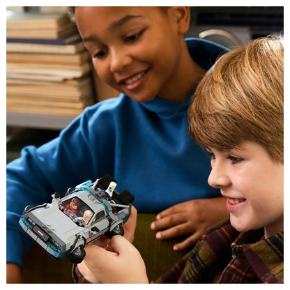 LEGO Speed Champions Time Machine from Back to the Future 77256 Building Toy Set (357 Pieces)