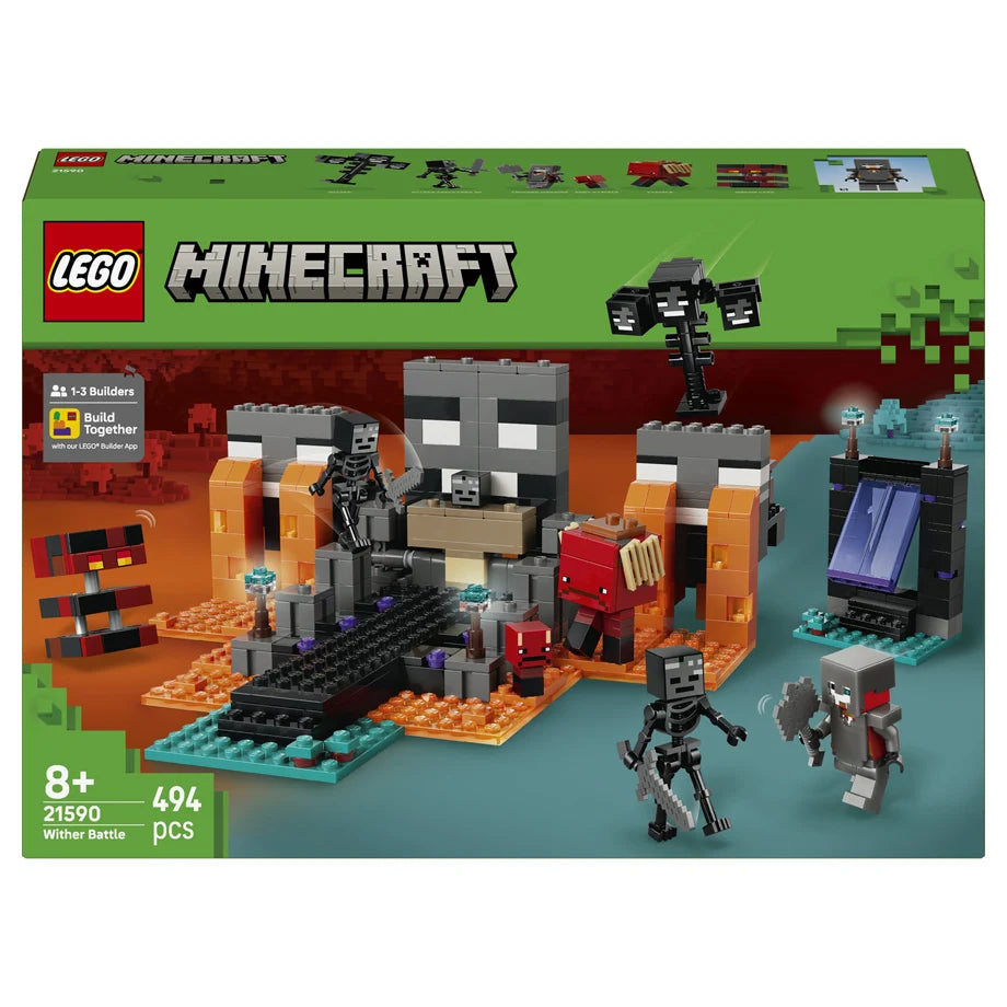 LEGO Minecraft Wither Battle 21590 Building Toy Set (494 Pieces)