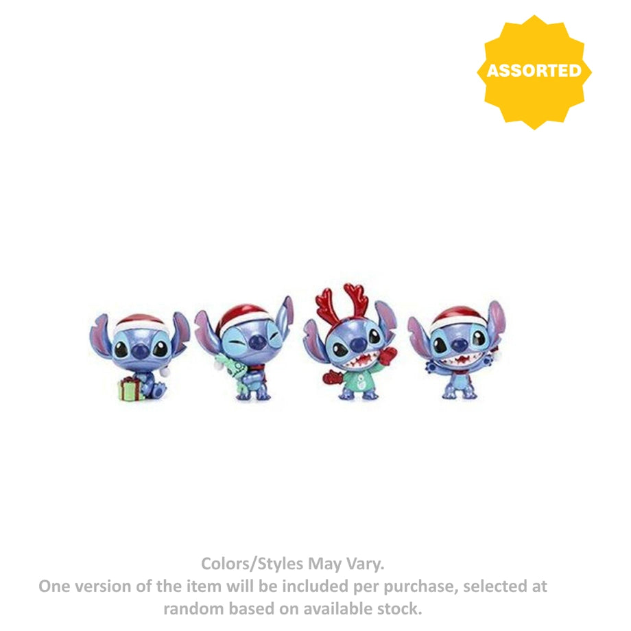 Jada MetalFigs Disney Lilo & Stitch Wave 3 Stitch Christmas Die-cast Figure (6.35 cm, Assorted)