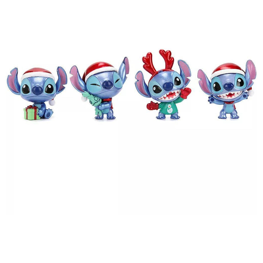 Jada MetalFigs Disney Lilo & Stitch Holiday Stitch Die-cast Figures 4-Pack (6.35 cm)