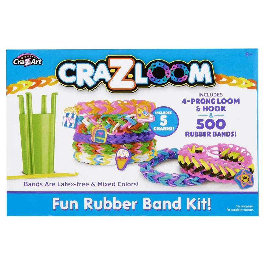 Cra-Z-Art Cra-Z-Loom Fun Rubber Band Bracelet Making Kit