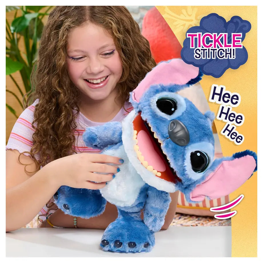 Disney Lilo & Stitch Ultimate Stitch Live Action Interactive Plush Toy (43.18 cm)