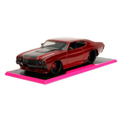 Jada Pink Slips 1971 Chevrolet Chevelle SS Die-cast Car (1:24, Red/Black)