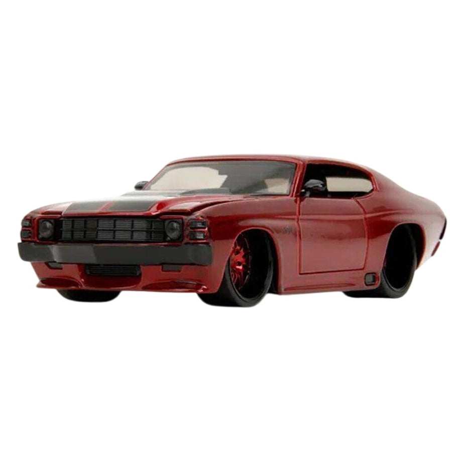 Jada Pink Slips 1971 Chevrolet Chevelle SS Die-cast Car (1:24, Red/Black)