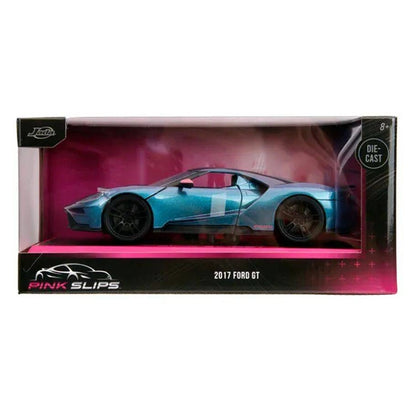 Jada Pink Slips 2017 Ford GT Die-cast Car (1:24, Blue)